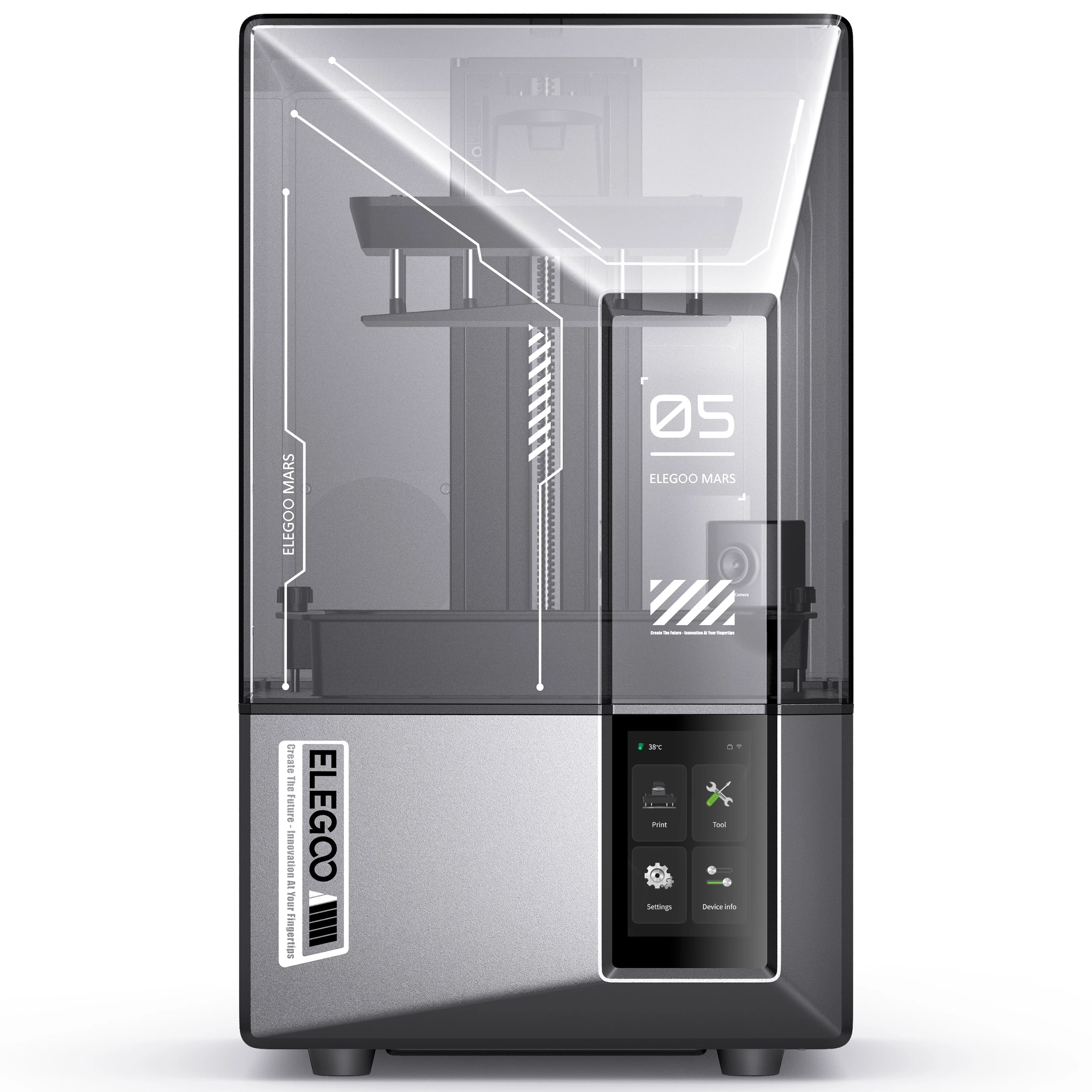 Elegoo Mars 5 Ultra – 9K LCD 3D-Drucker mit KI-Überwachung & Wi-Fi