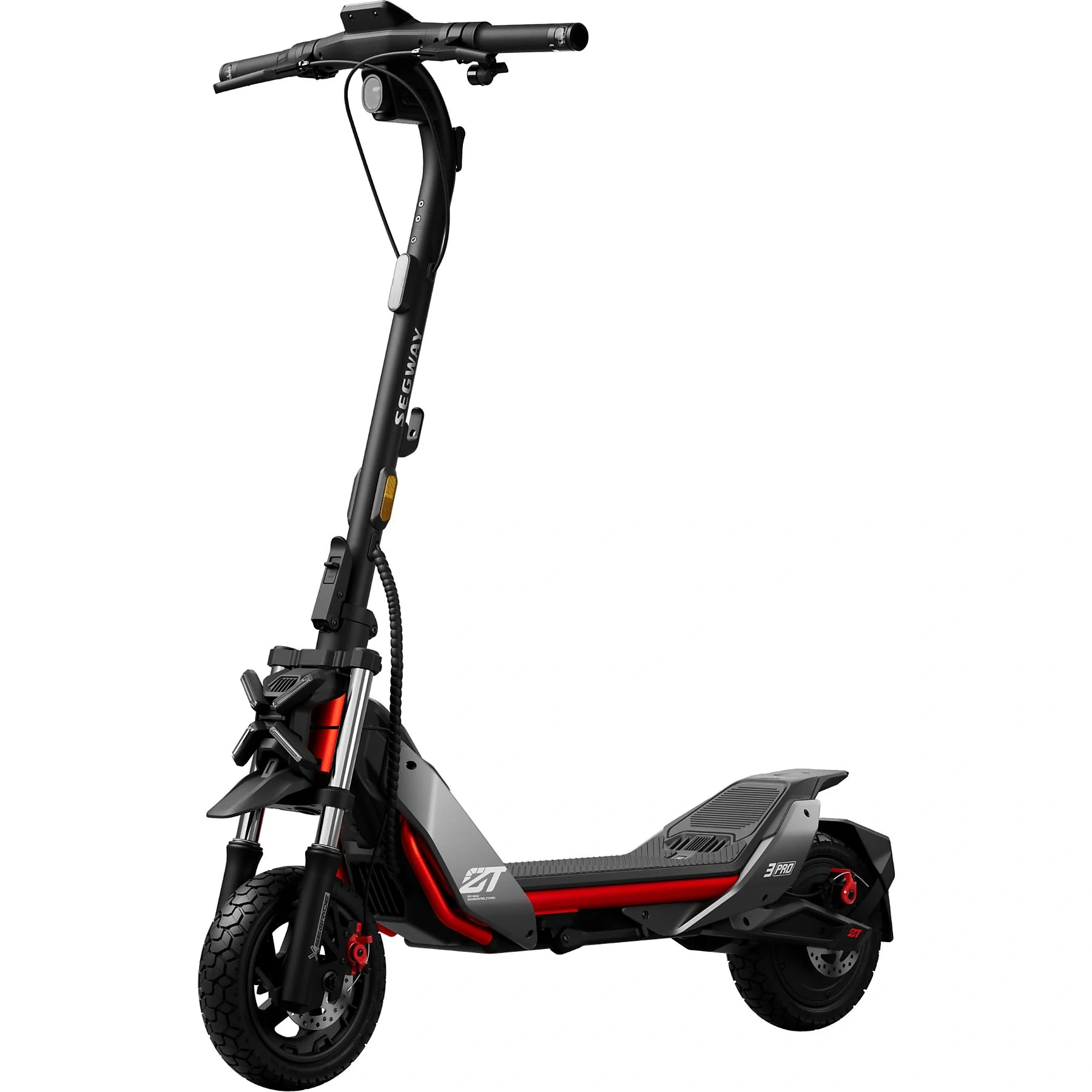 SEGWAY ZT3 Pro D E-Scooter (11″, Schwarz/Rot)